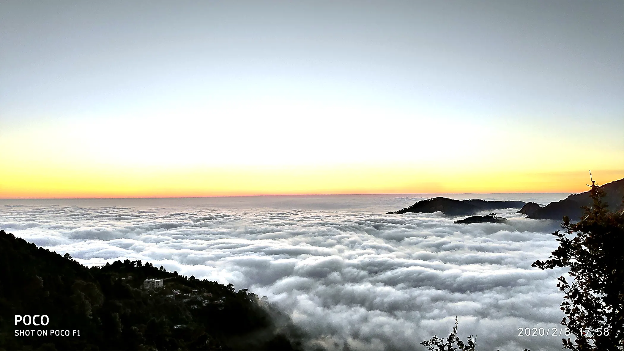 Sunset Hanumangari Nainital