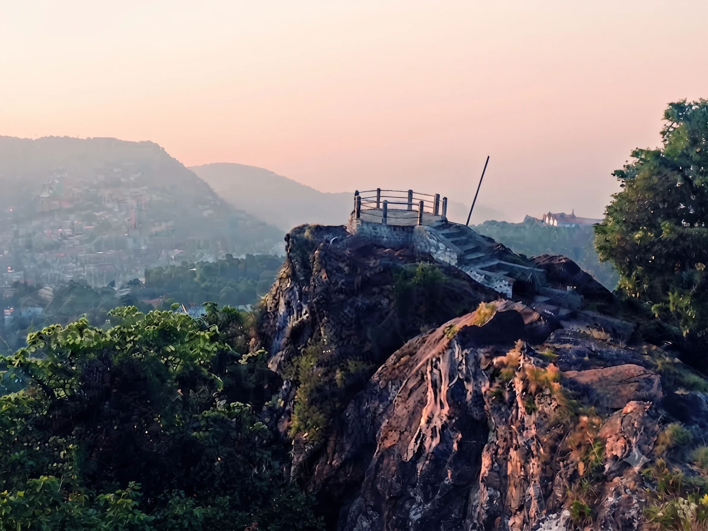 Visit Tiffin Top, also known as Dorothy's Seat, is a renowned viewpoint situated at an elevation of 2,292 meters on Ayarpatta Hill in Nainital, Uttarakhand. Built in memory of English painter Dorothy Kellett, the stone perch provides breathtaking 360-degree pan, Place Place, In Nainital, Nainital, Uttarakhand